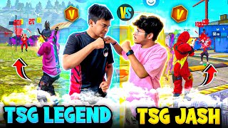 TSG Jash Vs TSG Legend 1 Vs 1😈 Teacher Vs Student👿 Garena Free Fire [upl. by Cyprian984]