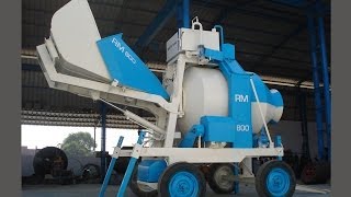 Mobile Concrete Batching Plant Video [upl. by Ahcmis]