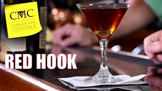 🍸 Manhattan Mondays Red Hook  Easy Rye Whiskey Cocktail [upl. by Cassell]