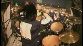 Joey Jordison 1 playing Eyeless live [upl. by Angelo530]