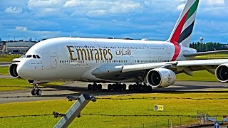 Close Up Planes at Birmingham Airport BHX  100724 incl A380 787 A330 amp 757 [upl. by Emiatej517]