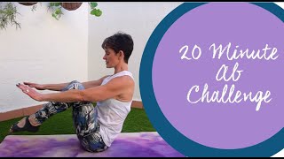 Pilates 20 Minute Ab Challenge [upl. by Howie]