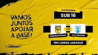 JARAGUÁ FUTSAL x A D BALCAM  CAMPEONATO CATARINENSE SUB 16 [upl. by Eisnil]