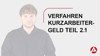 Kurzarbeitergeld Teil 21 Gebärdensprache Allgemeines Verfahren [upl. by Tabbie]