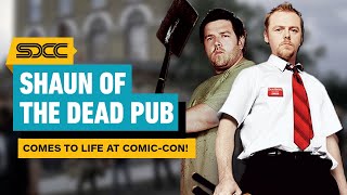 A Pint at Shaun of the Dead’s Winchester PopUp  Comic Con 2024 [upl. by Auqenaj]