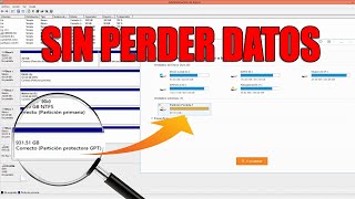 Solución disco duro Partición Protectora GPT SIN PERDER DATOS [upl. by Etnomed38]