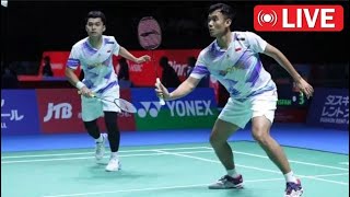 🔴LeoBagas INA vs ChoiHeo KOR  Korea Open 2024 Quarter Final BWF Livescore [upl. by Nesiaj]