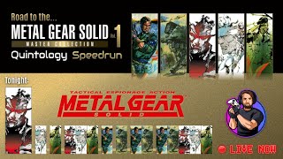 Introducing the Road to the MGS Master Collection Quintology Series  MGS1 WR attempts [upl. by Meirrak]