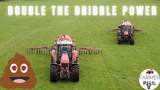 DOUBLE DRIBBLE BAR SPREADING WITH BRO  SLURRY 2022 [upl. by Ydieh]