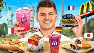 Tasting McDonalds From Around The World [upl. by Omland]