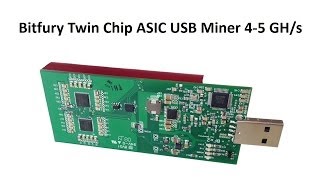 How to setup Bitfury Twin Chip 45 ghs ASIC USB Miner with cgminer [upl. by Chretien831]