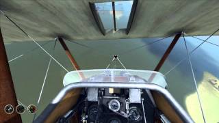 Rise of Flight  Sopwith Camels unexpected spin to both sides [upl. by Adiel216]