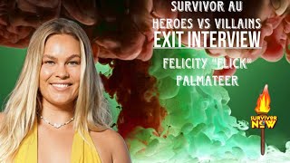 Felicity quotFlickquot Palmateer Exit Interview Survivor AU Heroes vs Villains [upl. by Kendy547]