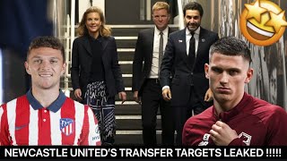 LEAKED NEWCASTLE UNITED’S TAKEOVER TRANSFER TARGETS REVEALED [upl. by Betti]