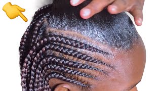 How To FeedIn Braids  For BEGINNERS [upl. by Onitram149]