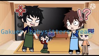 Gakuen babysitters react [upl. by Eimaj]