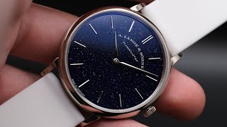 A Lange amp Sohne Saxonia Thin Copper Blue Review The Perfect Dress Watch [upl. by Arahsal]