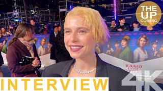 Jessie Buckley interview on Wicked Little Letters at London premiere [upl. by Dermot]