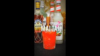 How to make a Mai Tai cocktail at home recipe [upl. by Emmye]