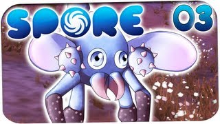 Spore Gameplay  Lets Play  03  Ich kann FLIEGEN [upl. by Ahterod]