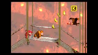 Donkey Kong Country GBA Fase 7 Winky´s Walkway [upl. by Ailel]