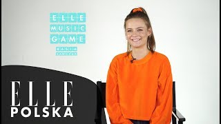 Kasia Sawczuk śpiewa Arianę Grande Dawida Podsiadłę i swój debiutancki singiel ELLE Music Game [upl. by Ande326]