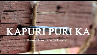 Kapuri puri Ka l Himig Heswita with Lyrics [upl. by Ereveneug911]