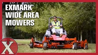 2021 Exmark 96quot ZeroTurn Mowers  Exmark Wide Area Mowers [upl. by Ortrud]