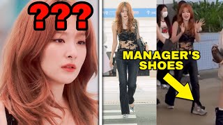 Red Velvet’s Seulgi issues apology for wearing manager’s shoes kpop [upl. by Rind]