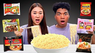 We Tested The BEST Instant Ramen Noodle Taste Test [upl. by Ahsikcin]