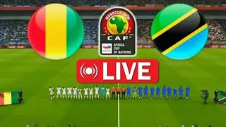 Guinea vs Tanzania Live Stream  2024 Africa Cup of Nations Full Match [upl. by Lightfoot]