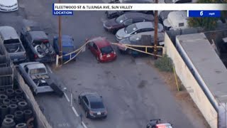 LIVE Highspeed chase involving stolen Prius in LA [upl. by Zsuedat]