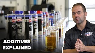 LIQUI MOLY Additives Explained  Engine Flush Injection Cleaner Cera Tec Valve Clean and More [upl. by Thomasa]