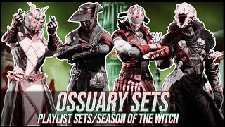 Destiny 2 Warlock Ossuary Sets  Season of the Witch [upl. by Azaleah499]