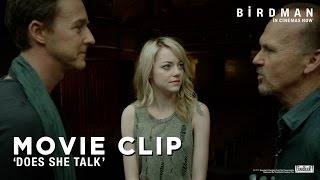 Birdman Does She Talk Movie Clip in HD 1080p [upl. by Garwood]