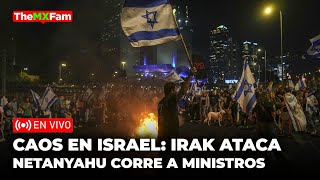 CAOS EN ISRAEL IRAK ATACA BURLA SUS DEFENSAS Y NETANYAHU CORRE A SU MINISTRO DE DEFENSA  TheMXFam [upl. by Aciretahs492]