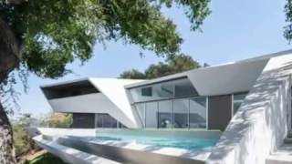 Futuristic House Design with With Unique Geometric Appearance and Natural Landscape [upl. by Imojean421]