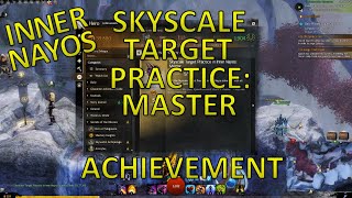 GW2  Skyscale Target Practice Master Inner Nayos Achievement [upl. by Phillipe]