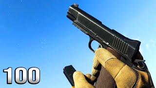 M1911  Reload Animation in 100 Different Games [upl. by Lenahs149]