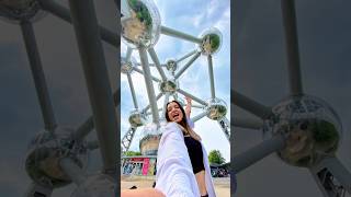 Belgium 🇧🇪 brussels belgium atomium brüksel belçika travelshorts hangiulkeyegidelim [upl. by Llenrod415]