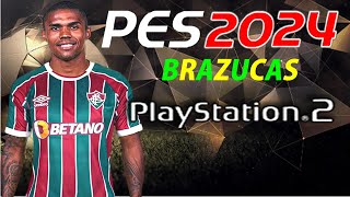 Novo Efootball PES2024 Incrivel Graficos  Atualizado Ps2 aethersx2 pcsx2  janeiro [upl. by Sparks]