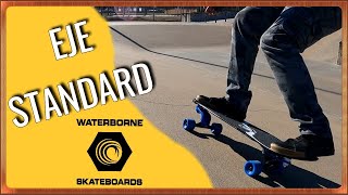 WATERBORNE SURFSKATE  STANDARD TRUCK TEST [upl. by Yrrol]