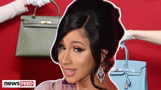 Cardi B RESPONDS To Backlash Over 88k Purse Comment [upl. by Souza]