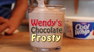 Wendys Chocolate Frosty  3 Ingredient Clone Recipe [upl. by Innek]