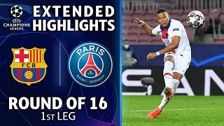 Barcelona vs Paris SaintGermain Extended Highlights  UCL on CBS Sports [upl. by Kosey180]