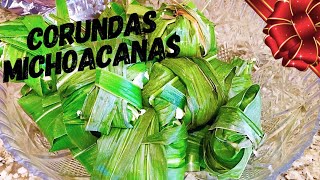 Corundas Michoacanas de Queso y Salsa Facil y Rendidoras [upl. by Ahsart766]