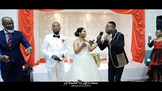 REDDY AMISI Asali Fan Naye Surprise na Mariage Wedding Marthe amp Emma [upl. by Nyladnor]