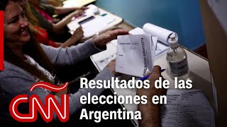 Resumen y resultados de las elecciones en Argentina Sergio Massa y Javier Milei irán a balotaje [upl. by Jarita]