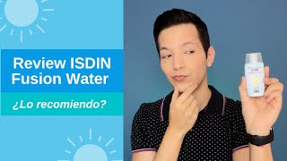 Review ISDIN Fusion Water Fps 50 I De los más pedidos [upl. by Louis718]