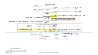 Accounting for Investments in Amortized Cost AC Bonds  Effective Interest Method IFRS amp ASPE [upl. by Burton]